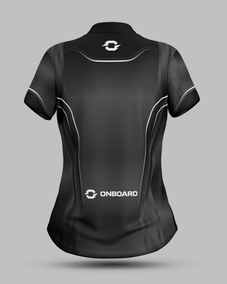 Womens Blaze 1/4 Zip Pro Collar Jersey - Onboard Sportswear