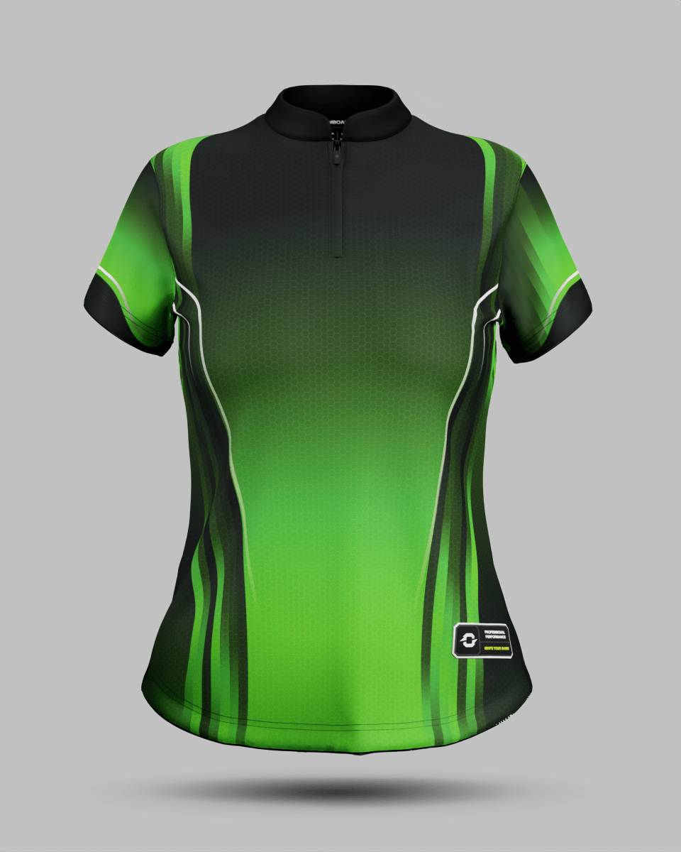 Womens Blaze 1/4 Zip Pro Collar Jersey - Onboard Sportswear