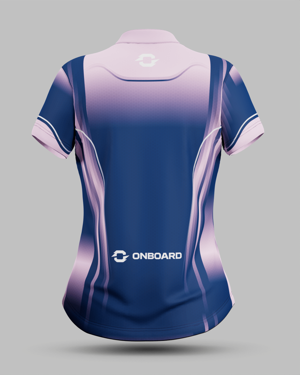 Womens Blaze 1/4 Zip Pro Collar Jersey With Pocket - Onboard Sportswear