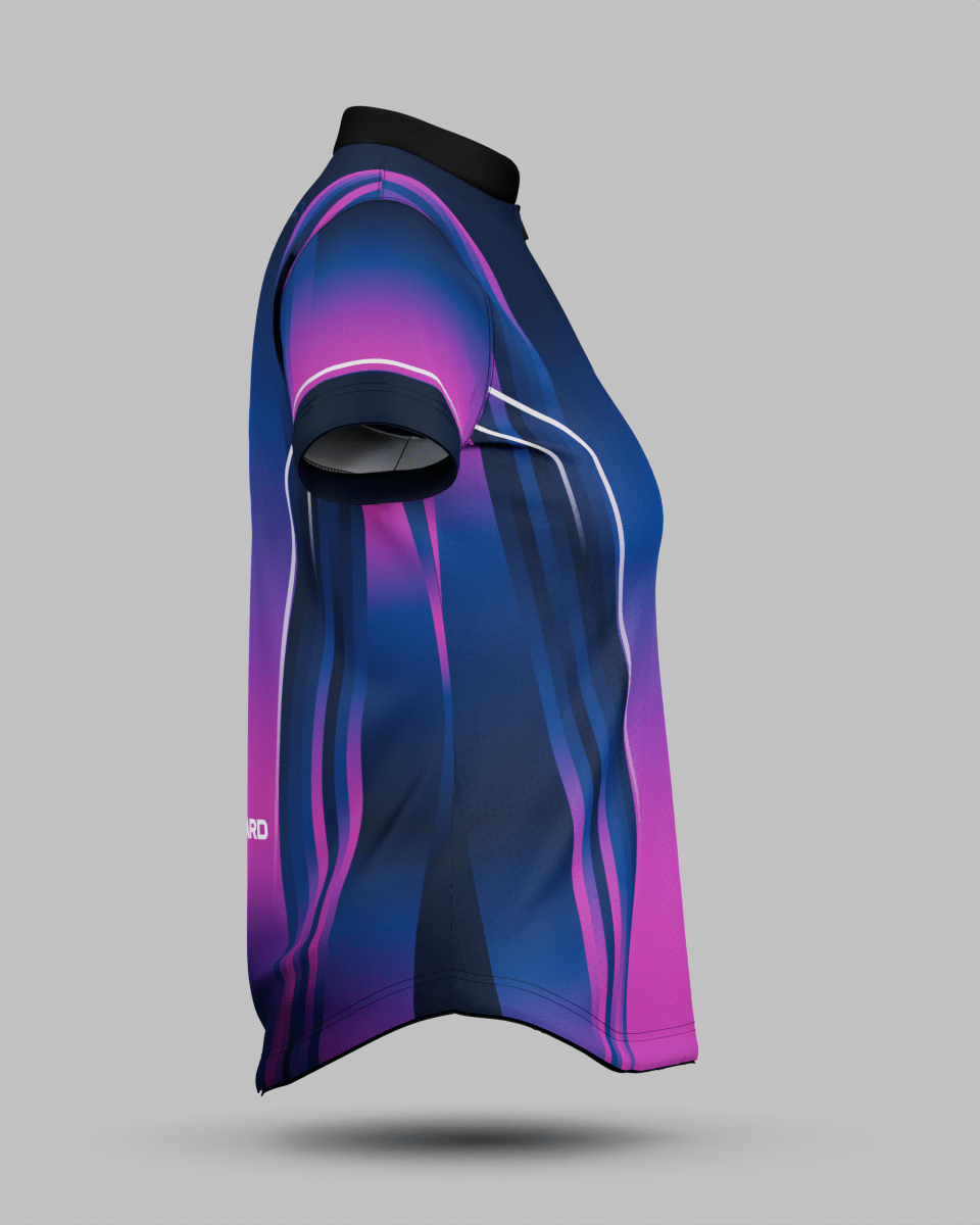 Womens Blaze 1/4 Zip Pro Collar Jersey With Pocket - Onboard Sportswear