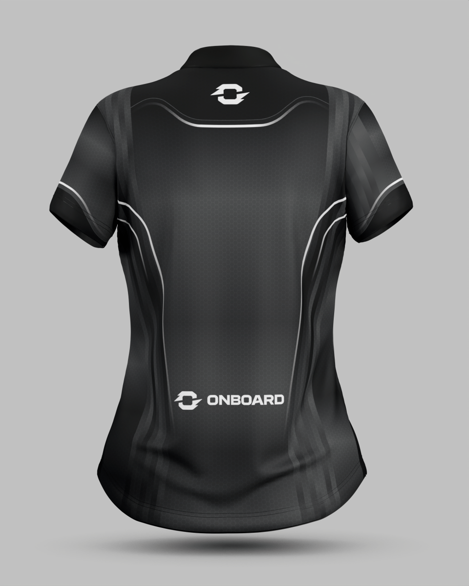 Womens Blaze 1/4 Zip Pro Collar Jersey With Pocket - Onboard Sportswear