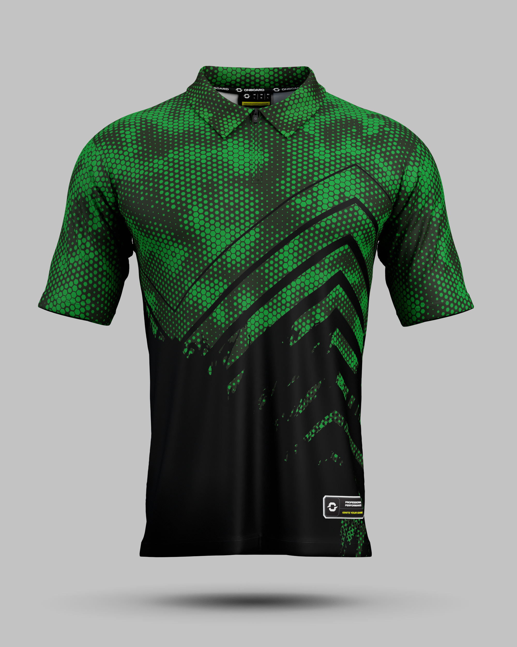 Boston 1/4 Zip Polo Collar Jersey