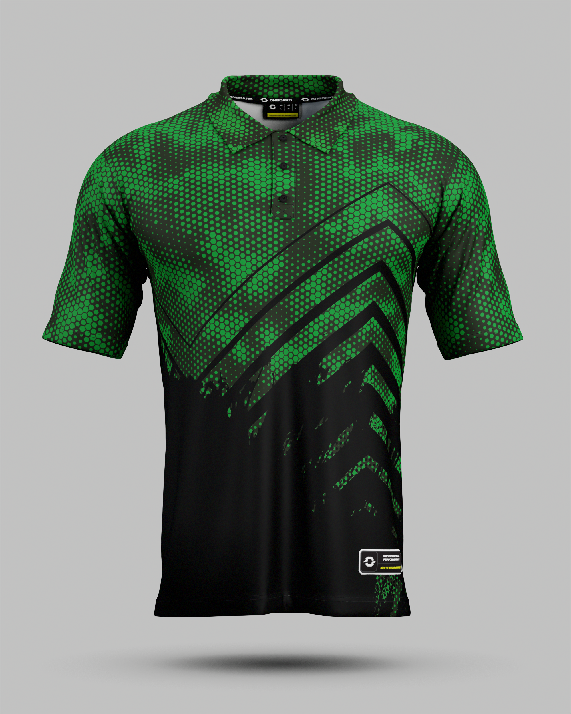Youth Boston 3 Button Polo Collar Jersey