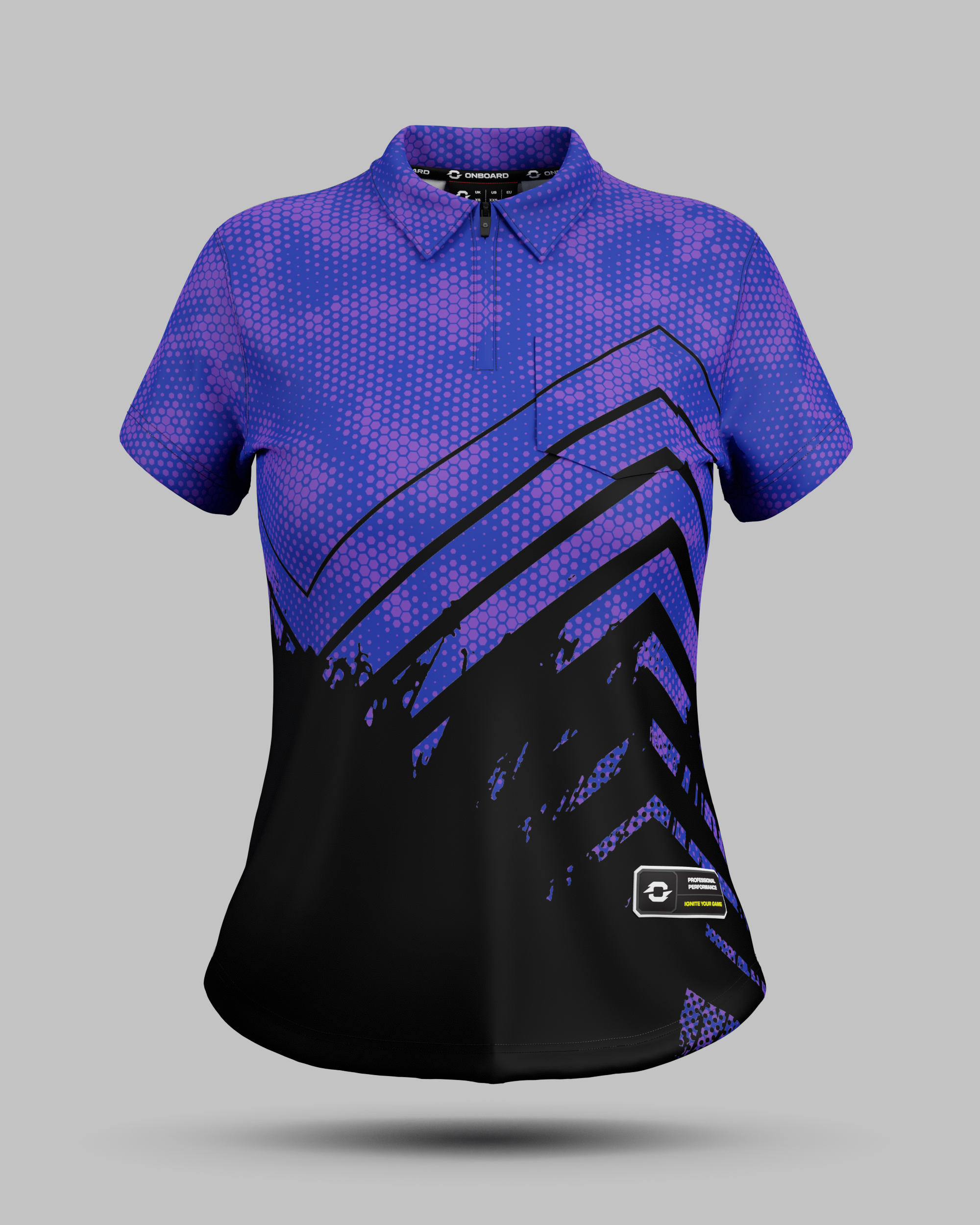 Womens Boston 1/4 Zip Pro Collar Jersey