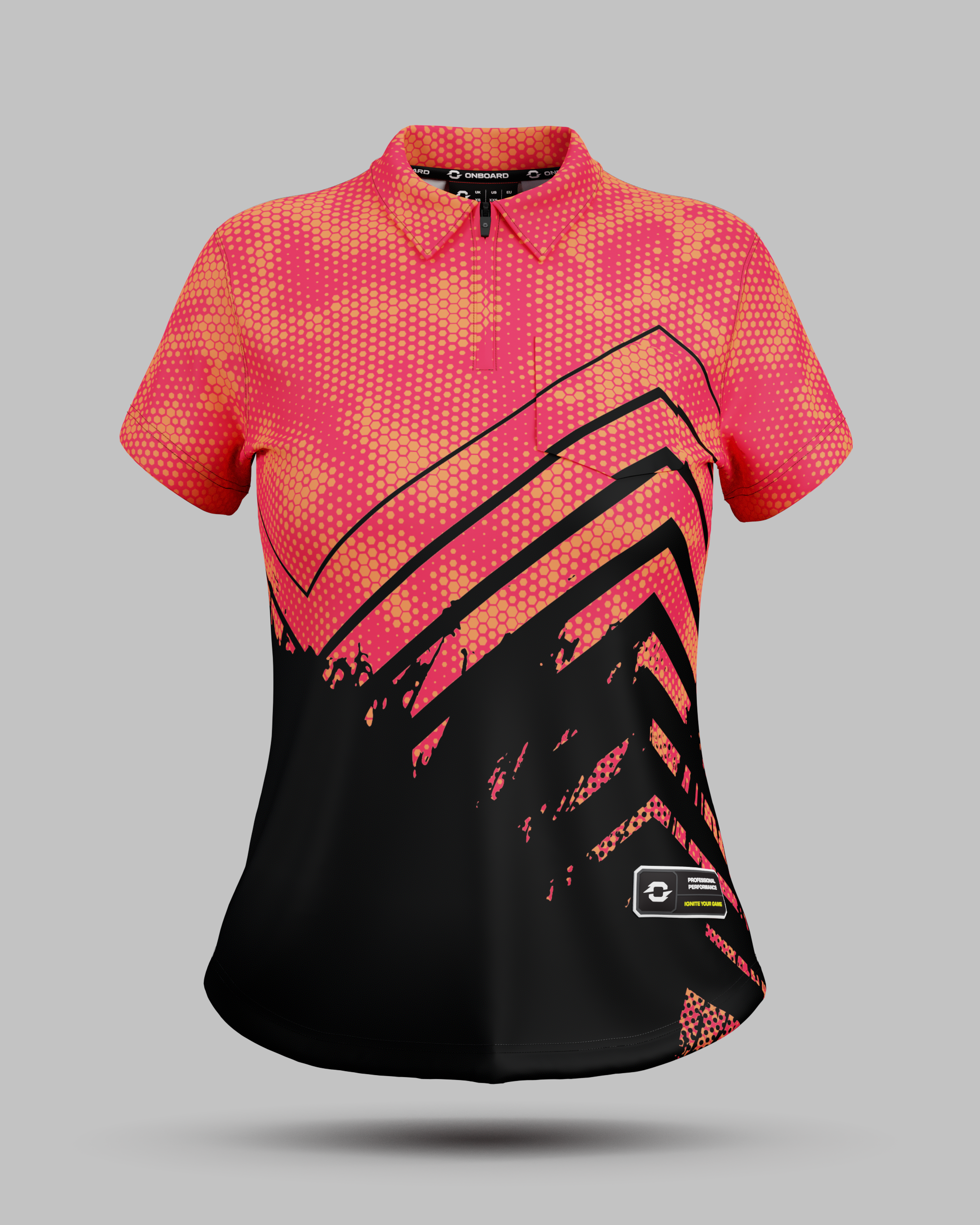 Womens Boston 1/4 Zip Pro Collar Jersey