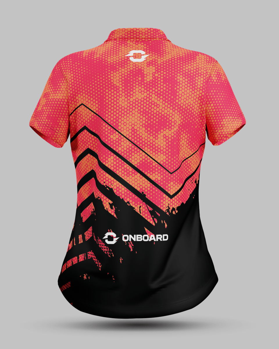 Womens Boston 1/4 Zip Pro Collar Jersey - Onboard Sportswear
