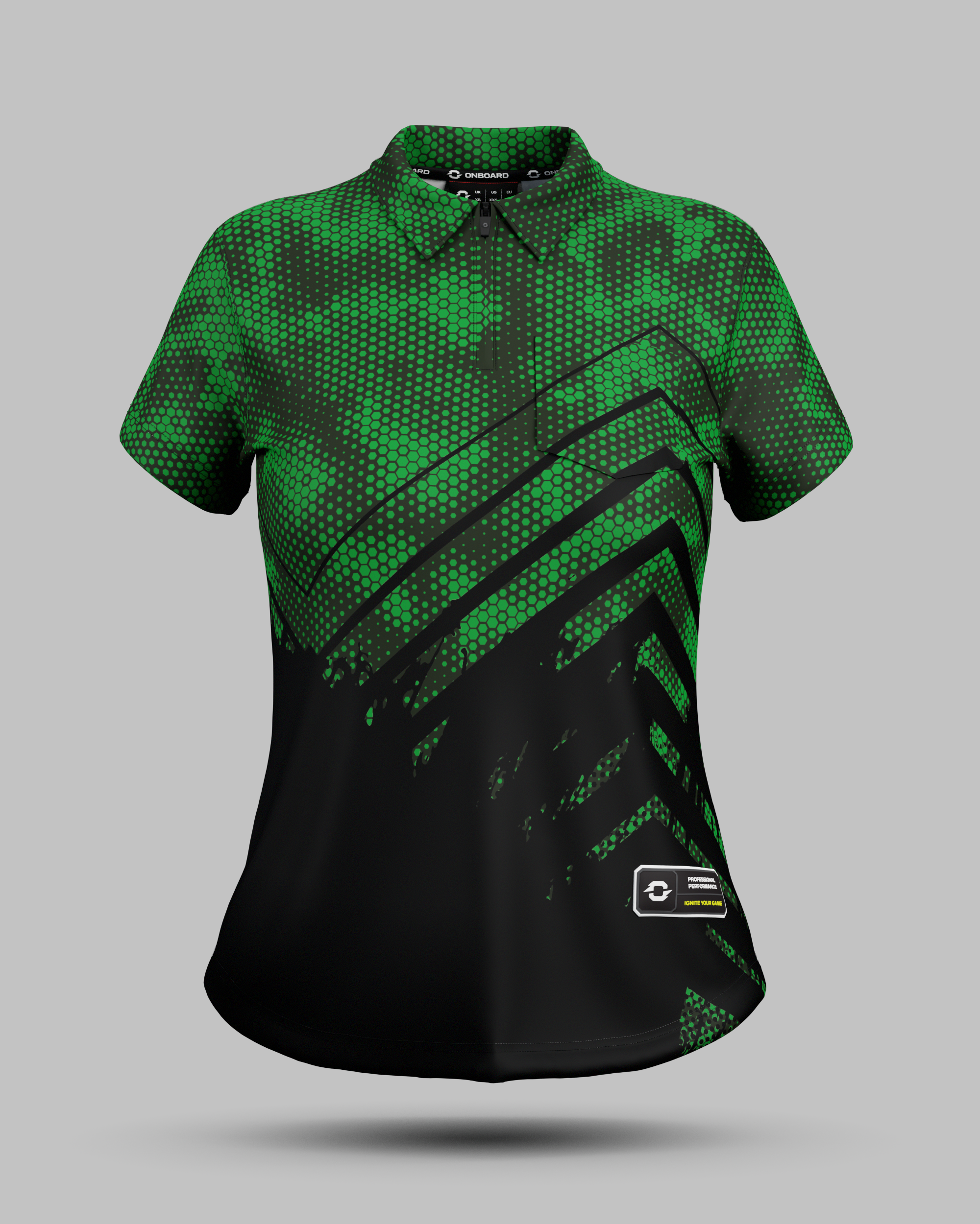 Womens Boston 1/4 Zip Pro Collar Jersey