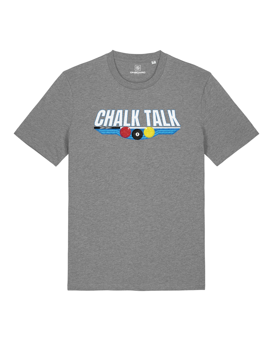 Chalk Talk Grey Tee