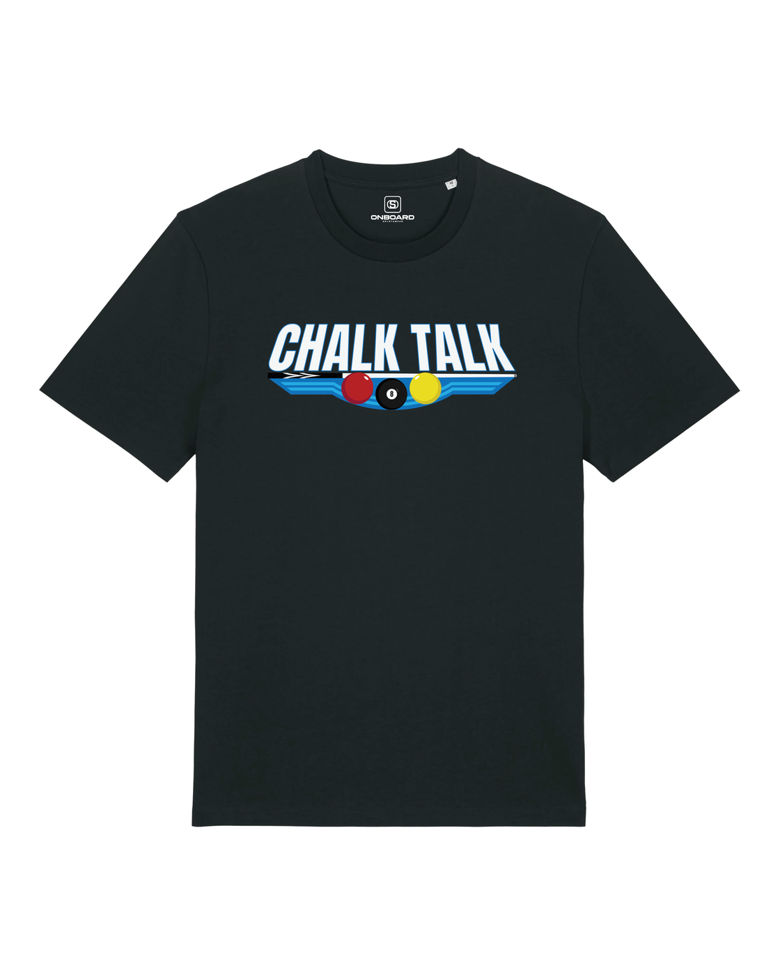 Chalk Talk Black Tee