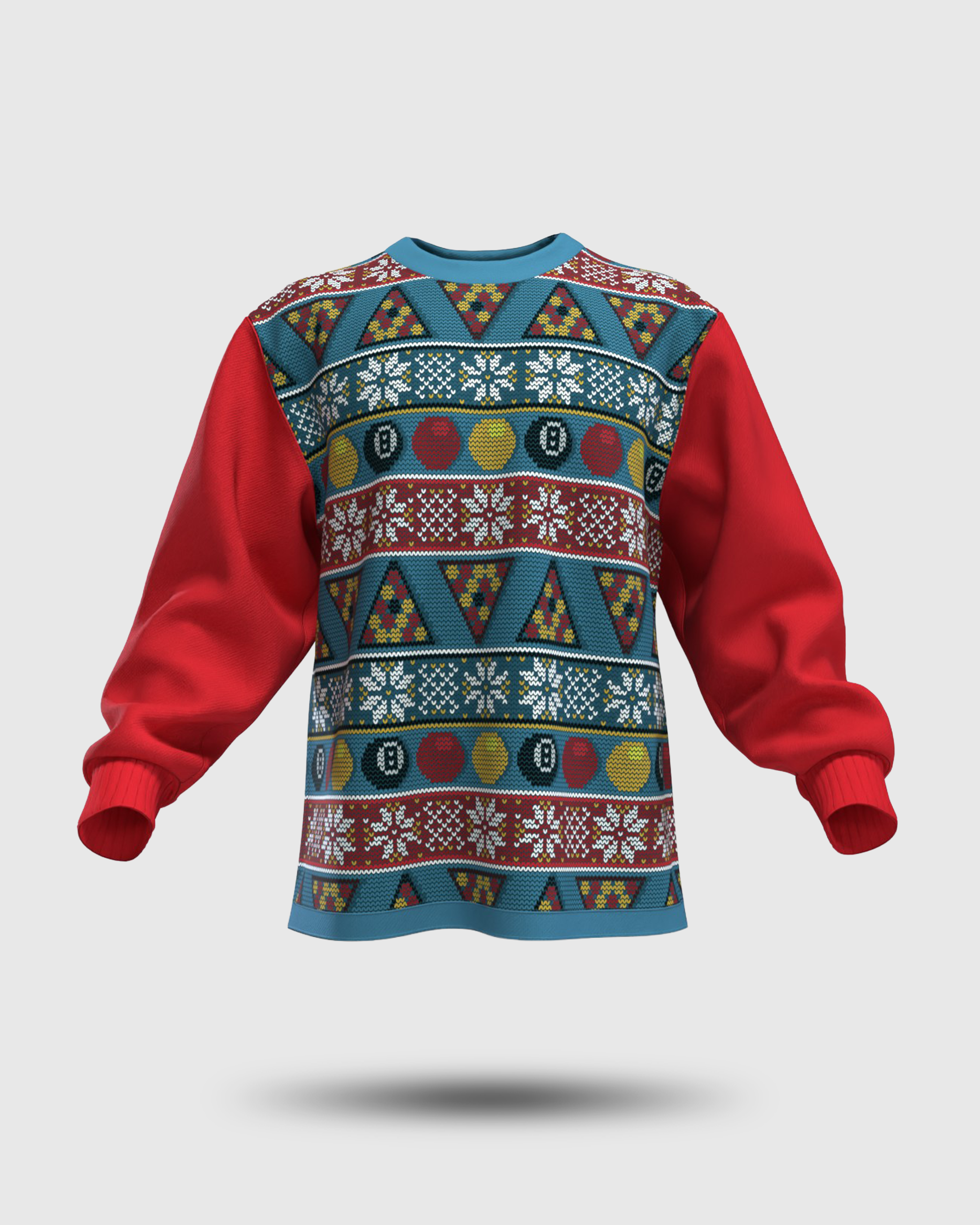 Christmas 8 Ball Pool Sweater