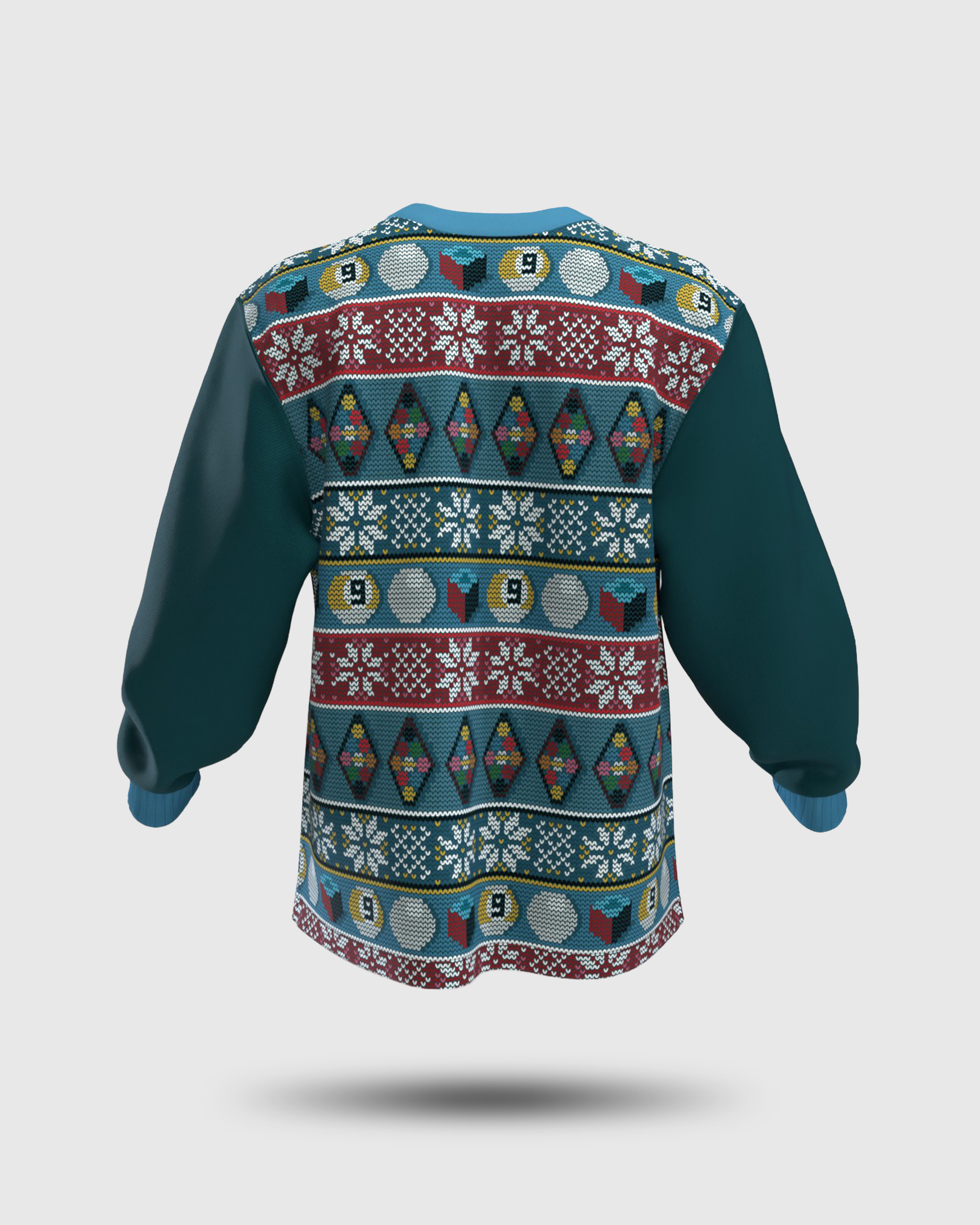 Christmas 9 Ball Pool Sweater