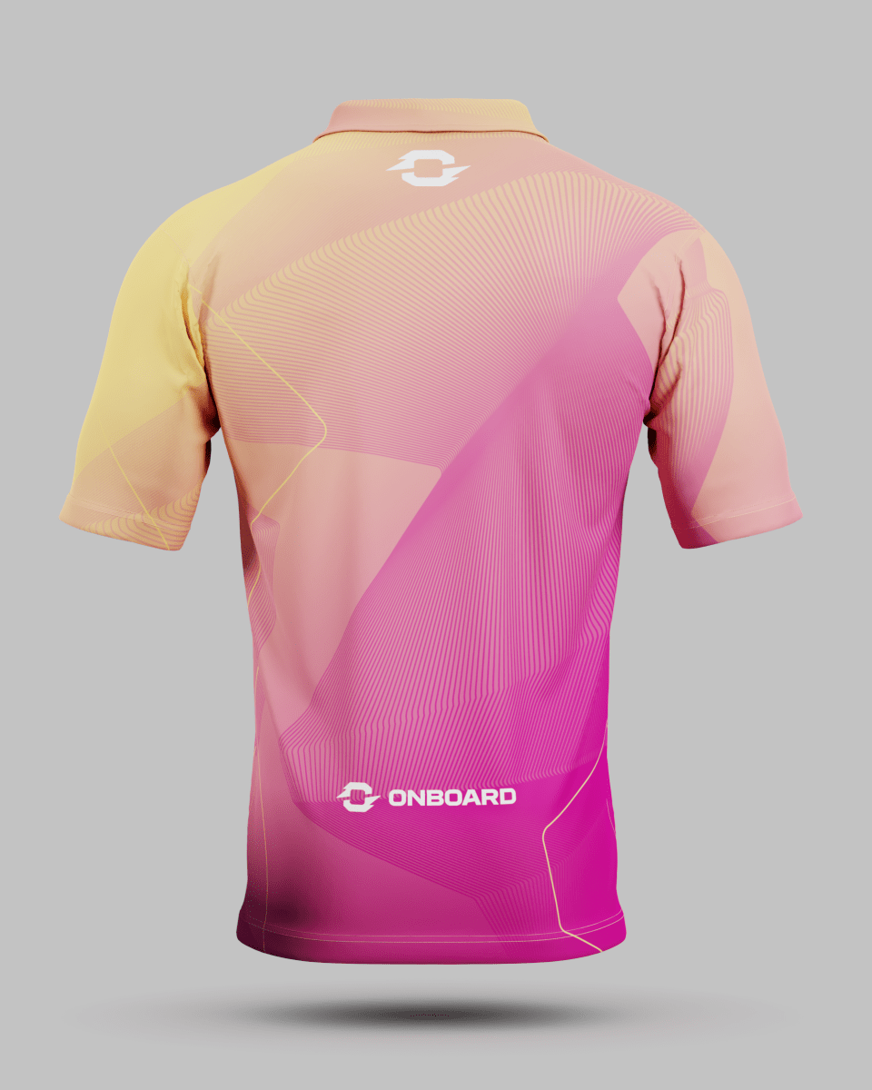 California 1/4 Zip Polo Collar Jersey - Onboard Sportswear