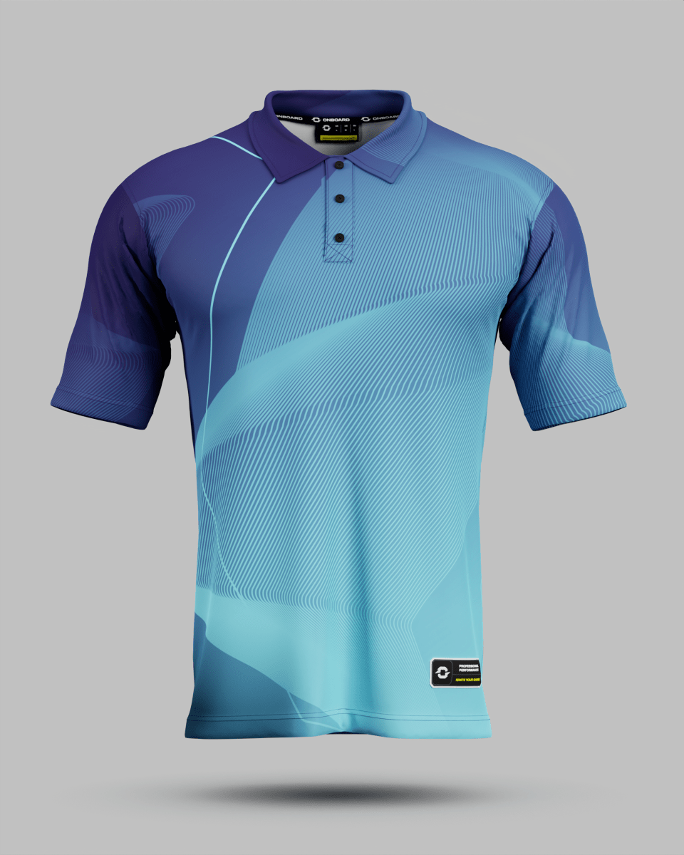 Youth California 3 Button Polo Collar Jersey - Onboard Sportswear