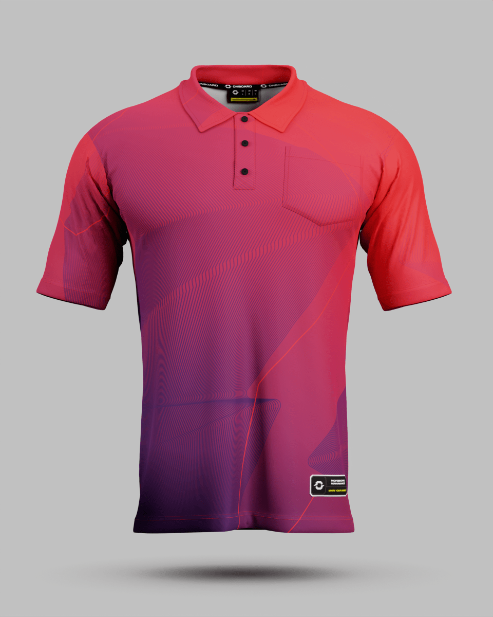 Youth California 3 Button Polo Collar Jersey - Onboard Sportswear