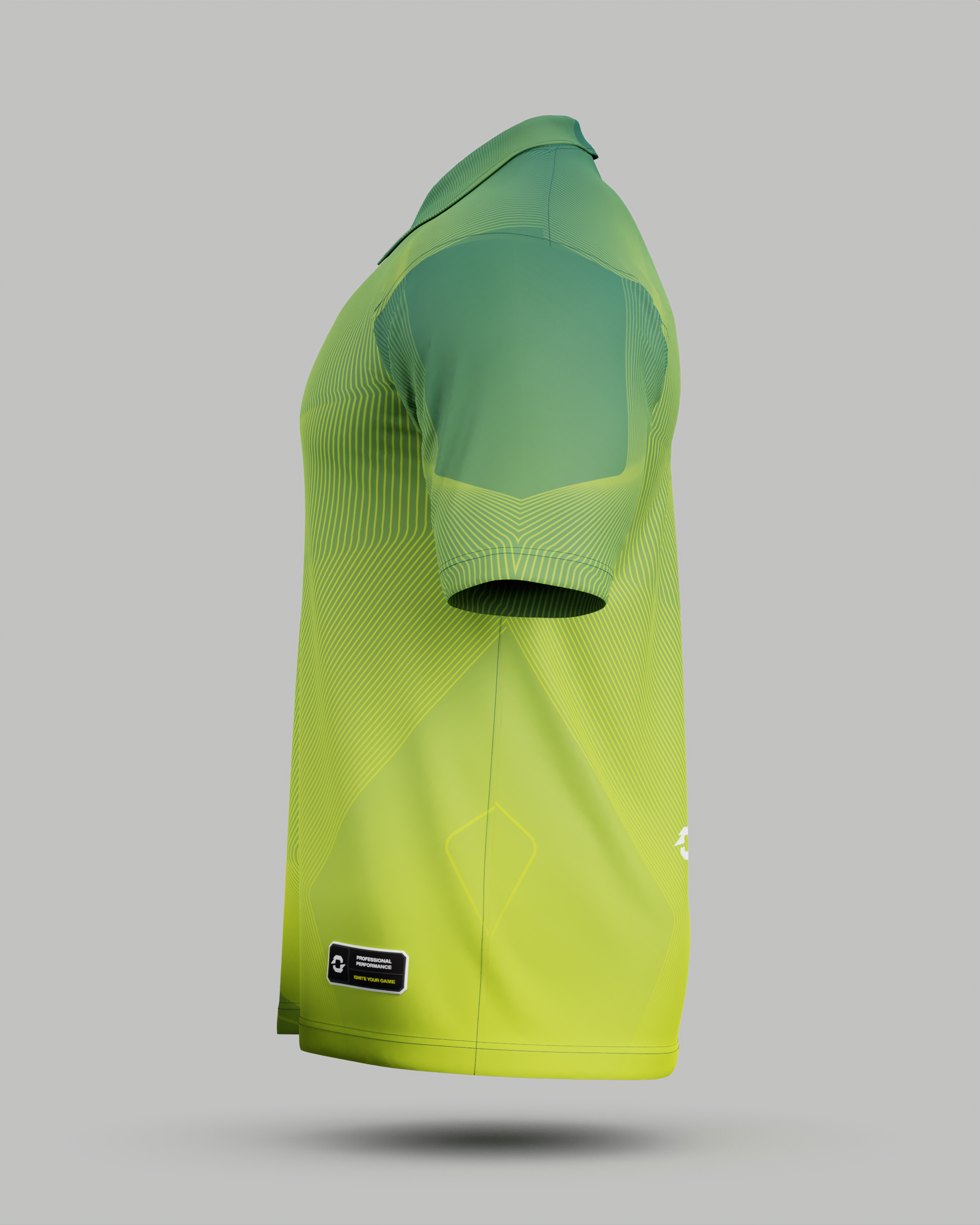California 3 Button Polo Collar Jersey