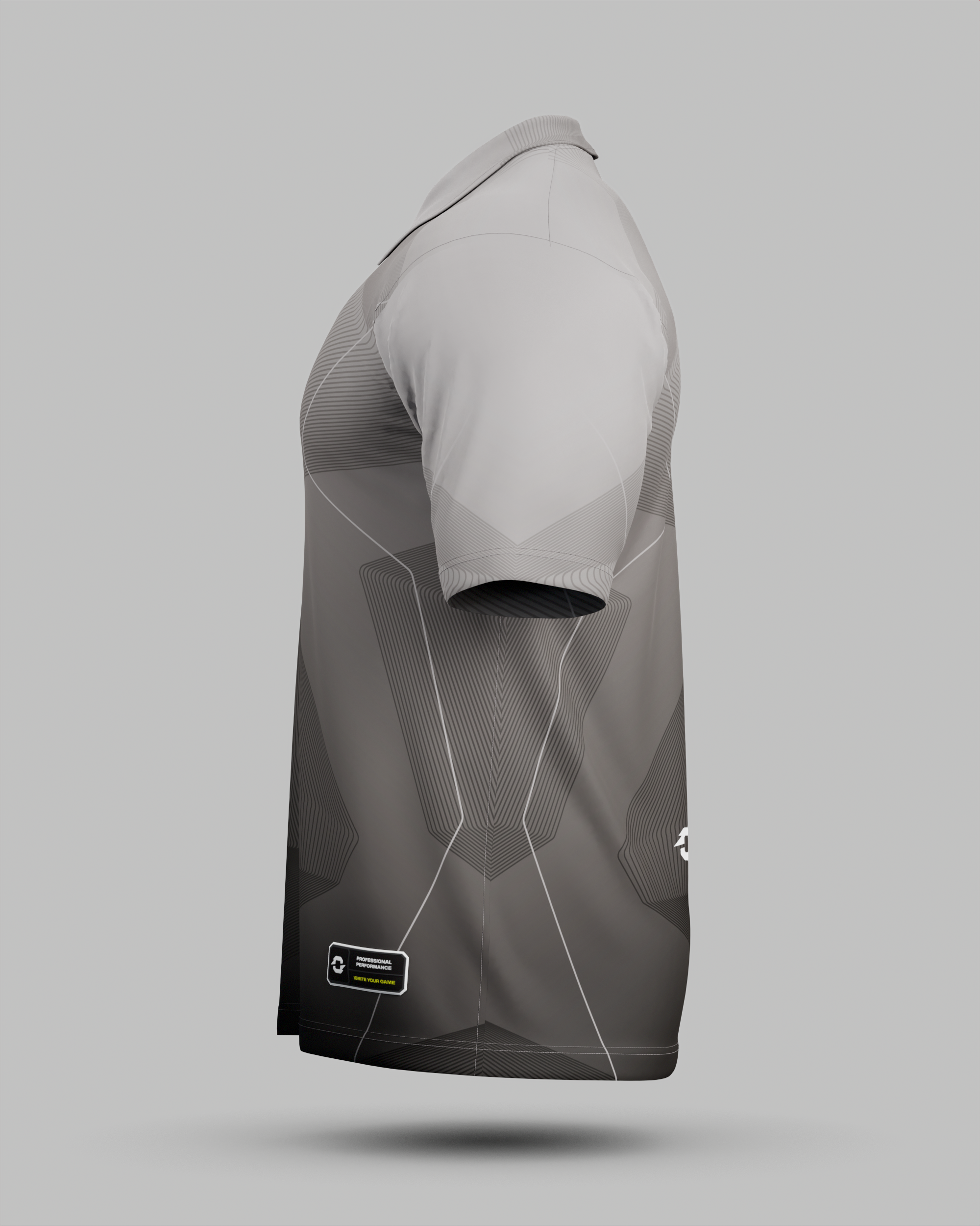 California 3 Button Polo Collar Jersey
