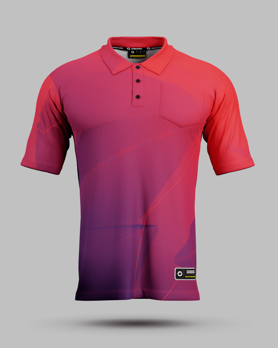 California 3 Button Polo Collar Jersey With Pocket - Onboard Sportswear
