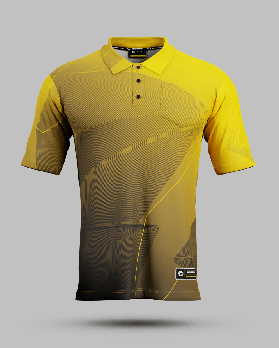 California 3 Button Polo Collar Jersey With Pocket - Onboard Sportswear