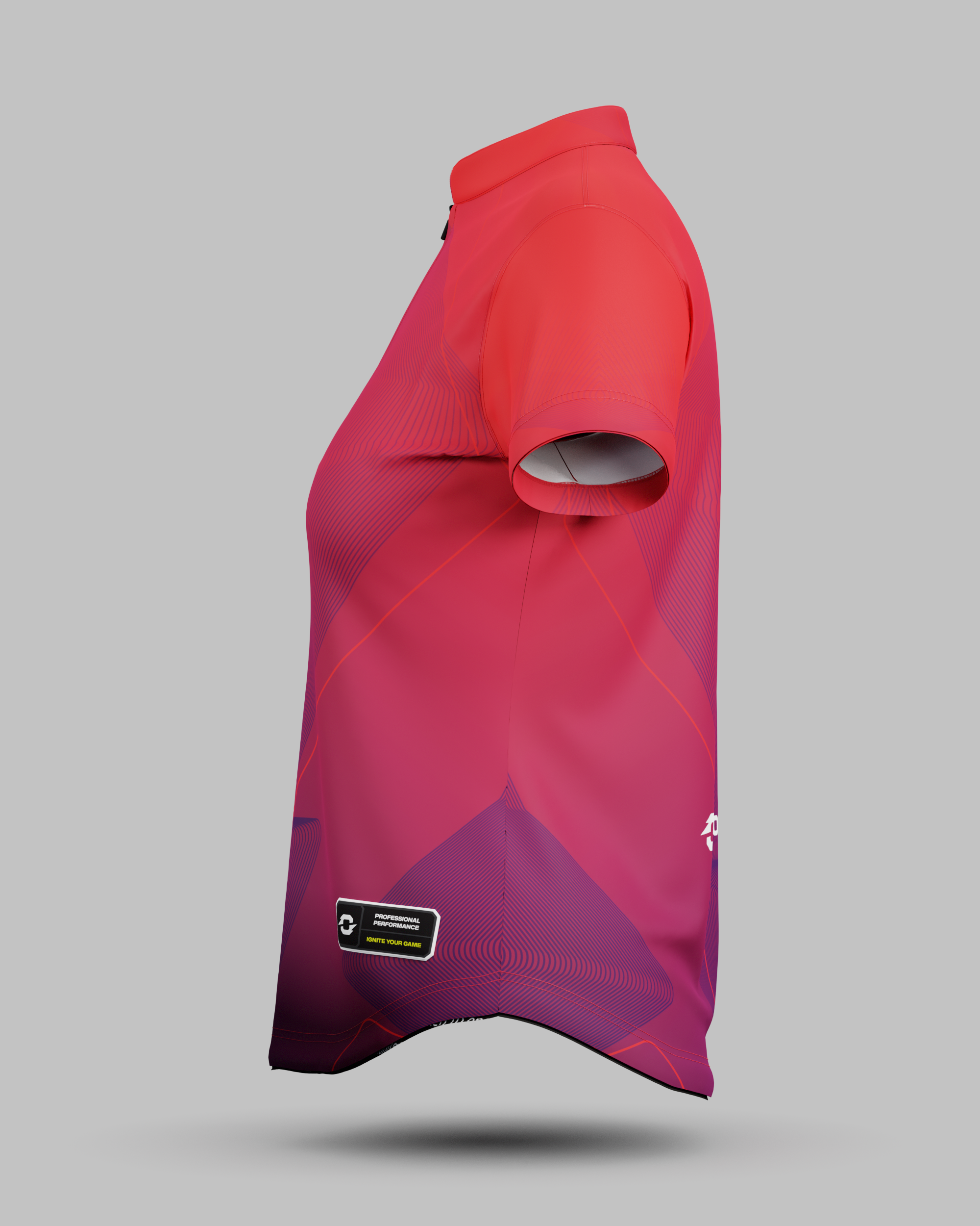 Womens California 1/4 Zip Pro Collar Jersey