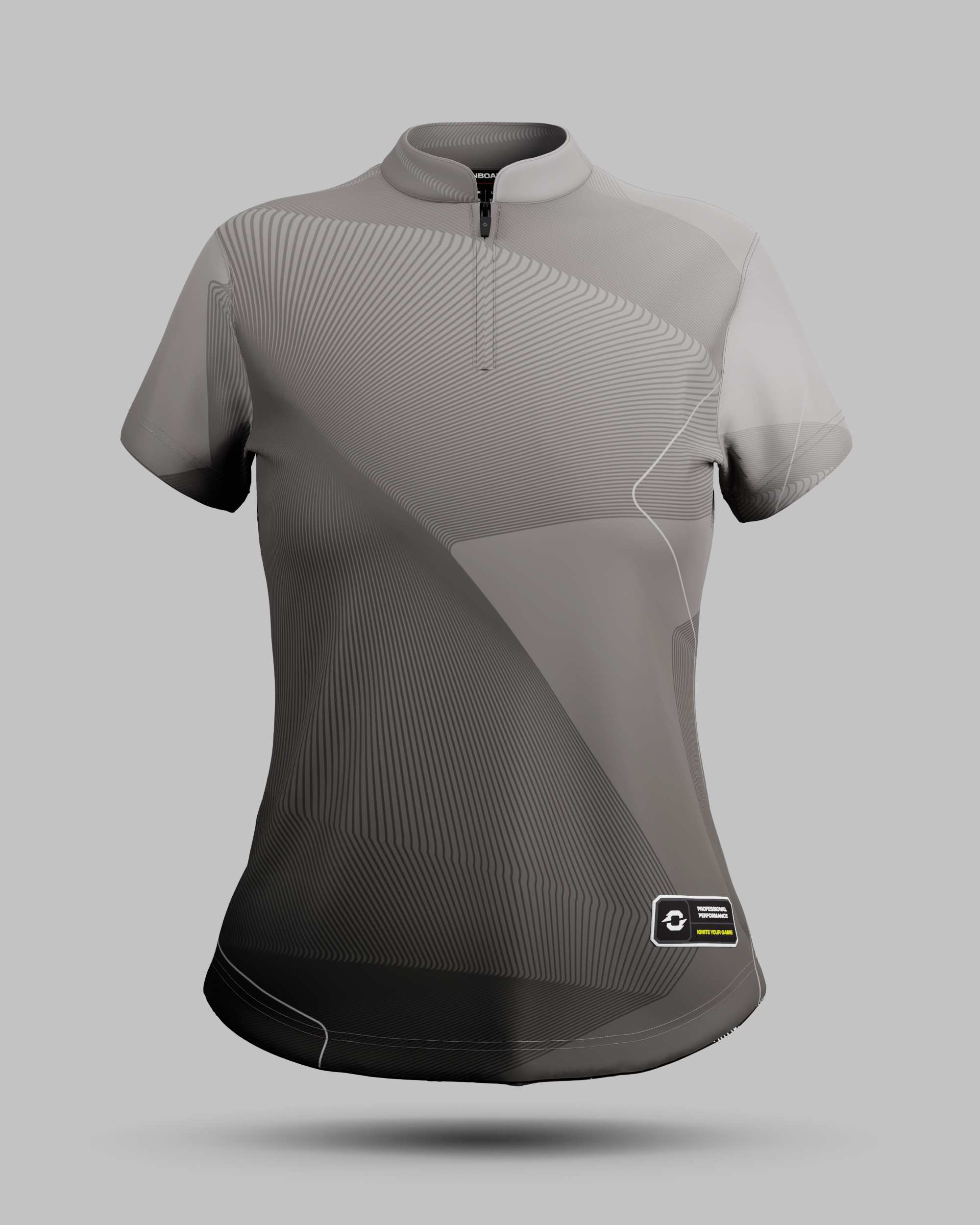 Womens California 1/4 Zip Pro Collar Jersey