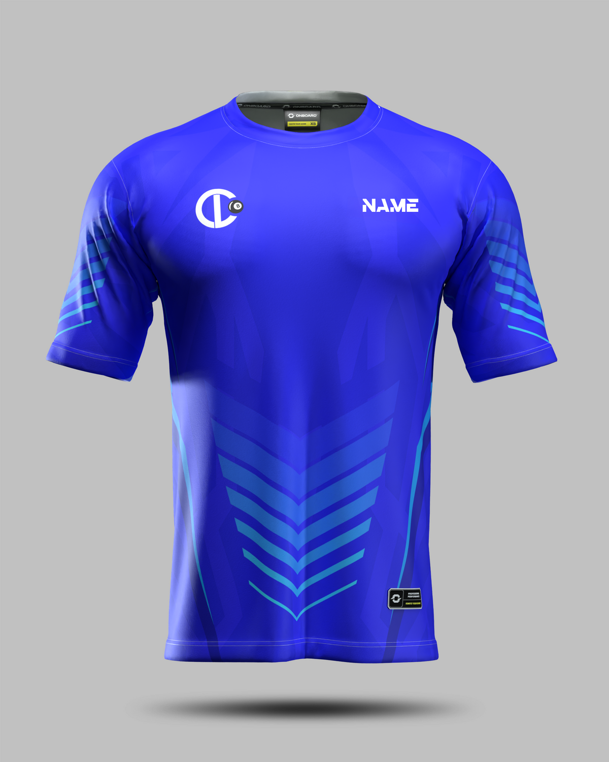 Cushion Lounge Performance Tee Deep Blue