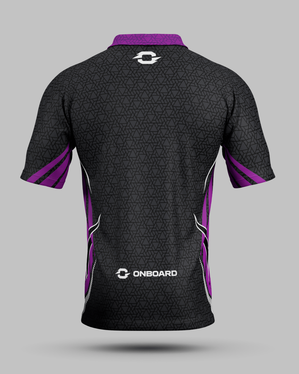 Denver 1/4 Zip Polo Collar Jersey - Onboard Sportswear