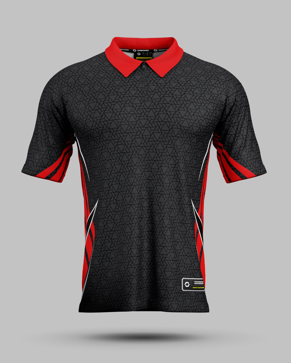 Denver 1/4 Zip Polo Collar Jersey - Onboard Sportswear