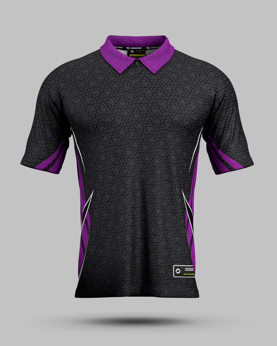Denver 1/4 Zip Polo Collar Jersey - Onboard Sportswear