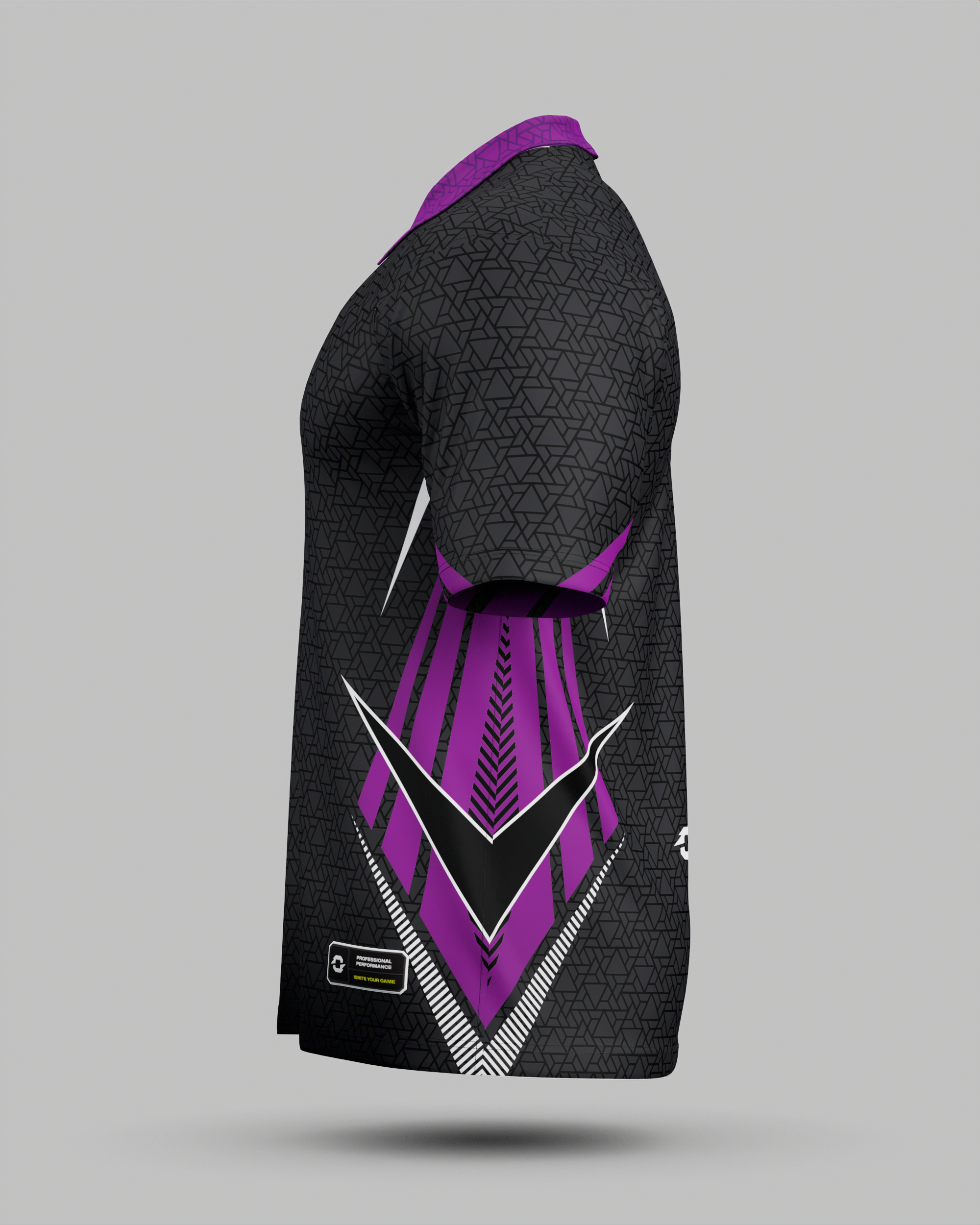 Denver 3 Button Polo Collar Jersey