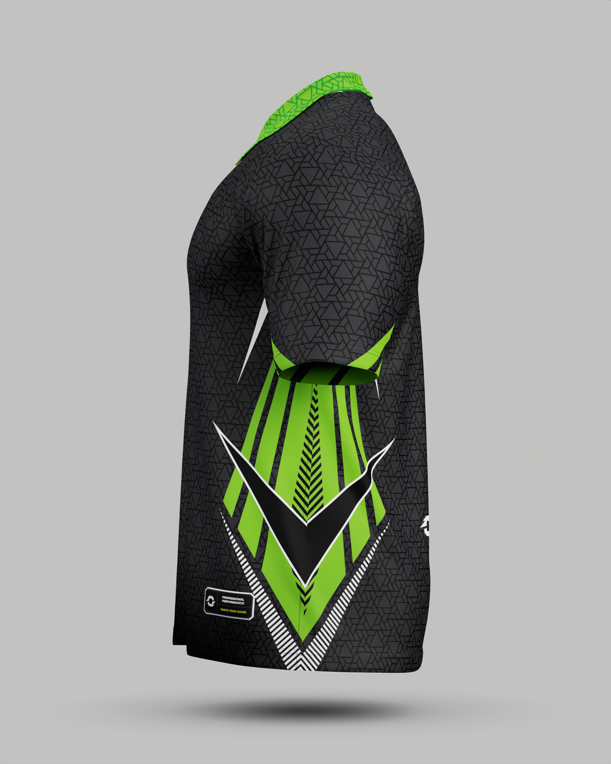 Denver 3 Button Polo Collar Jersey