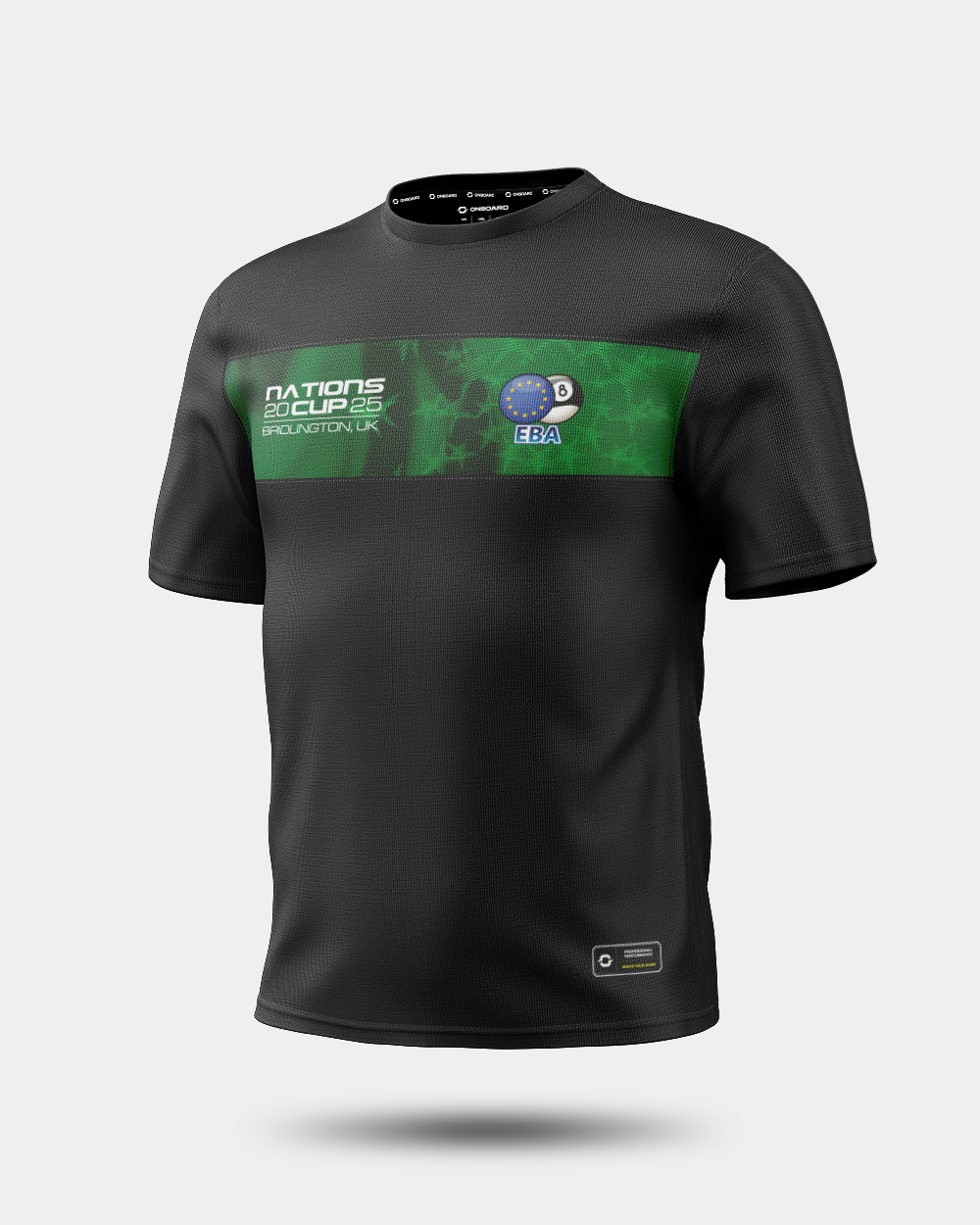 2025 EBA Nations Cup Training Tee Green