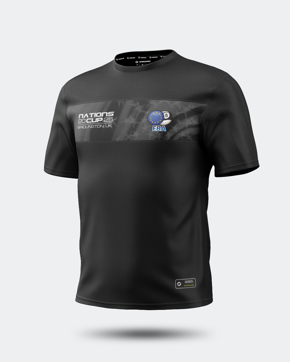 2025 EBA Nations Cup Training Tee Black