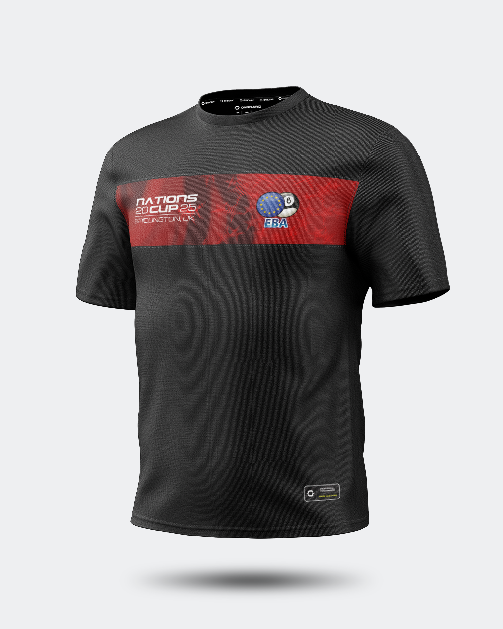 2025 EBA Nations Cup Training Tee Red