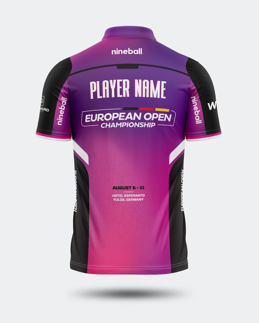 Official 2024 European Open Event Jersey Purple