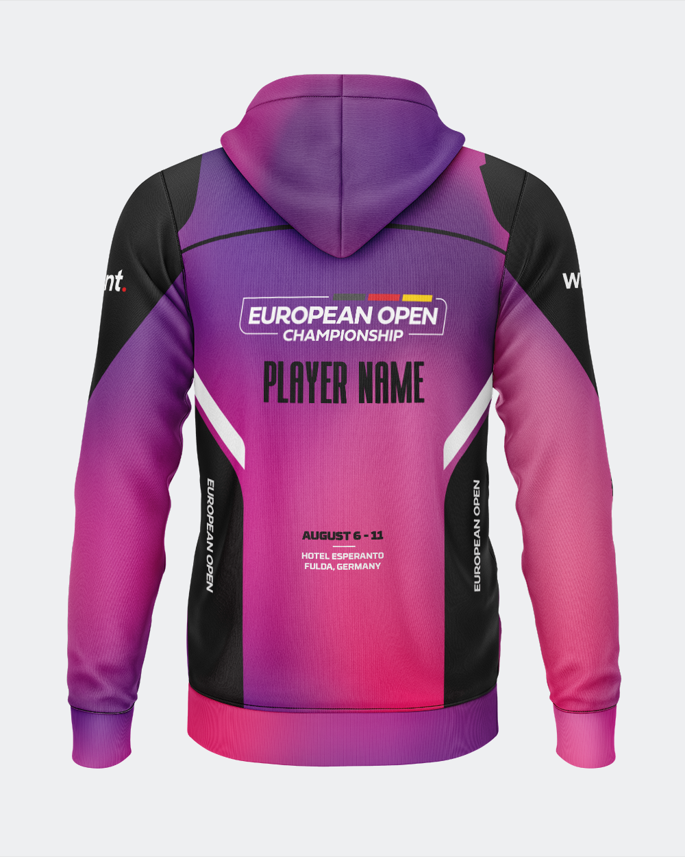 2024 European Open Performance Hoodie Purple