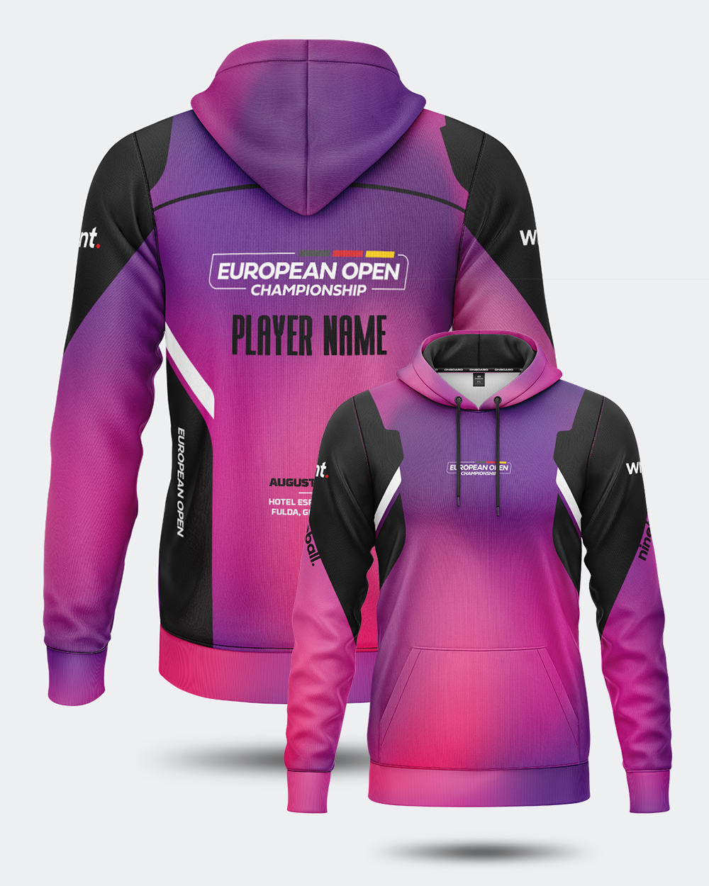 2024 European Open Performance Hoodie Purple