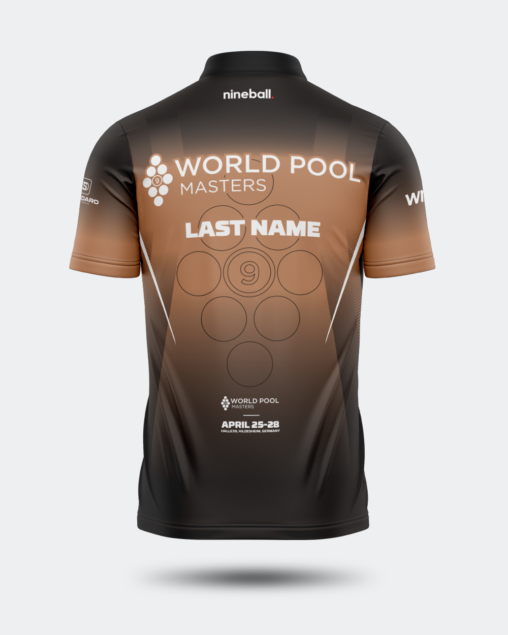 Official 2024 World Pool Masters Event Jersey Black
