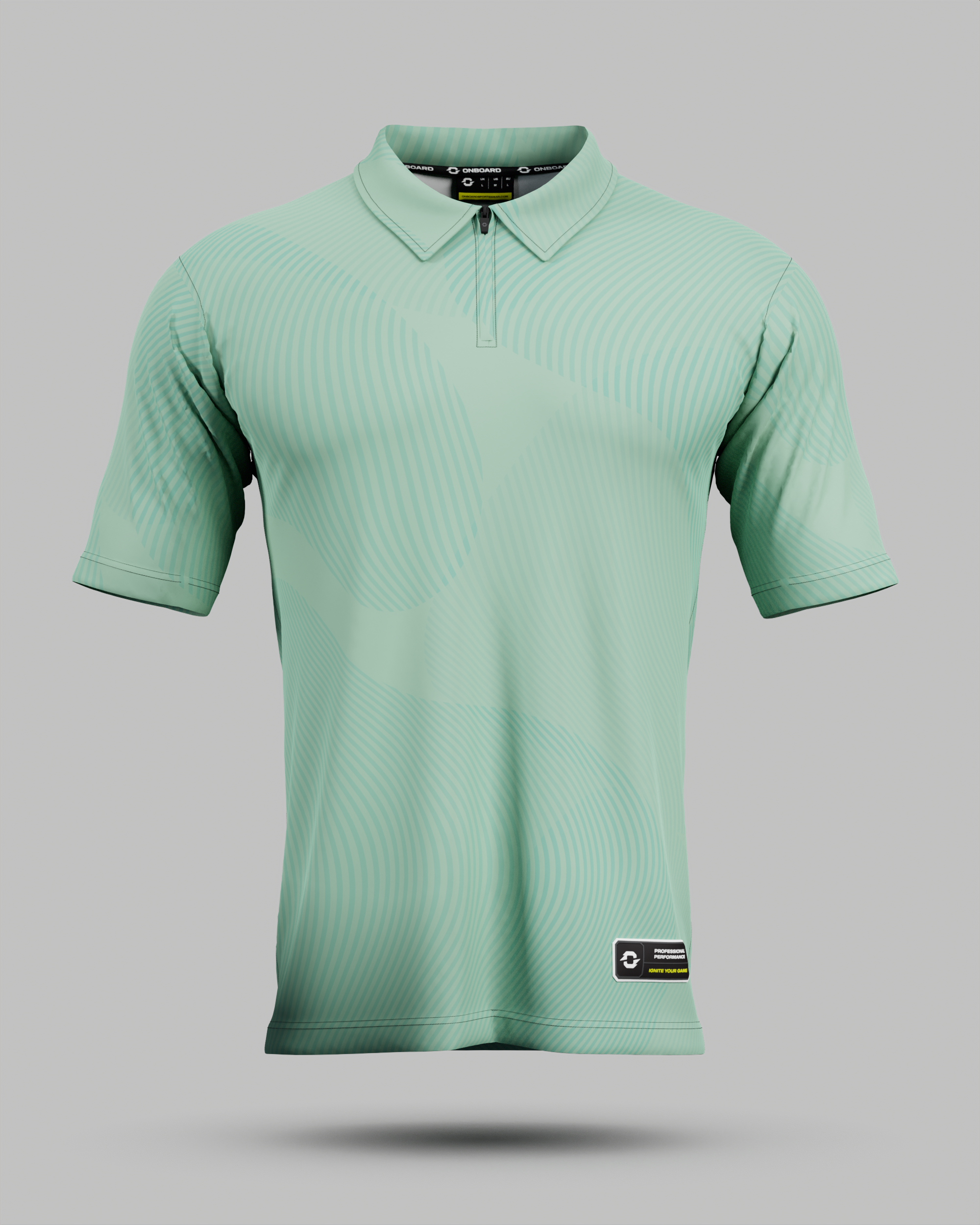 Youth Eclipse 1/4 Zip Polo Collar Jersey