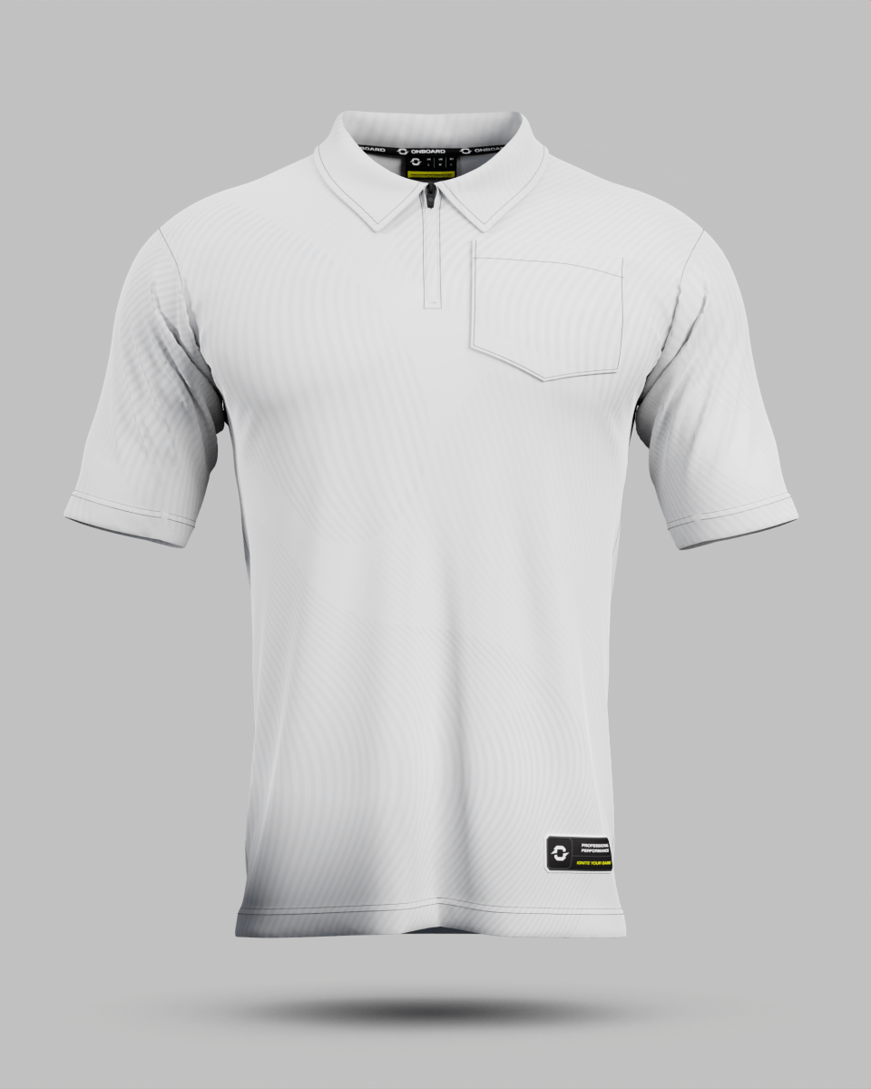 Youth Eclipse 1/4 Zip Polo Collar Jersey With Pocket - Onboard Sportswear