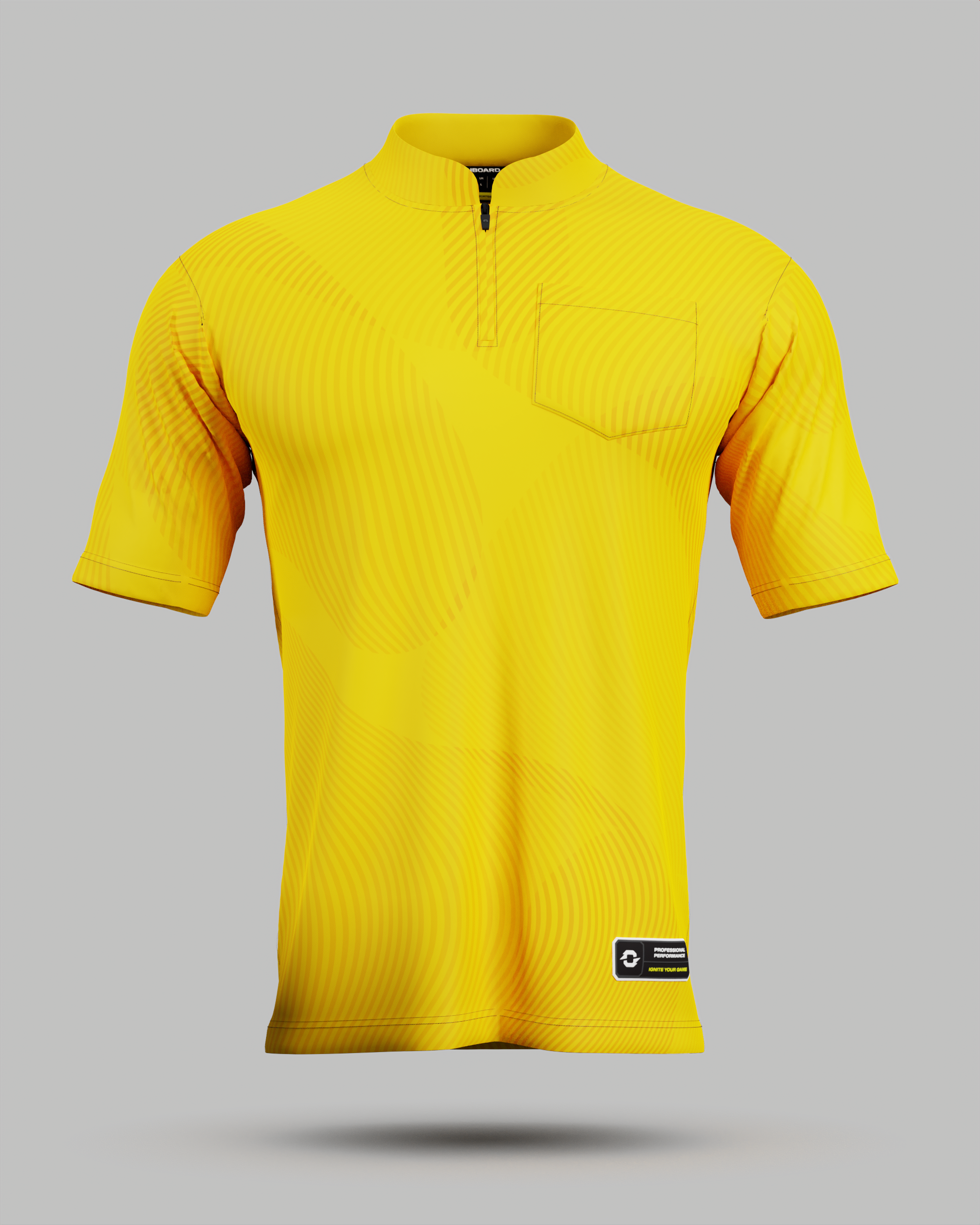 Youth Eclipse 1/4 Zip Pro Collar Jersey With Pocket