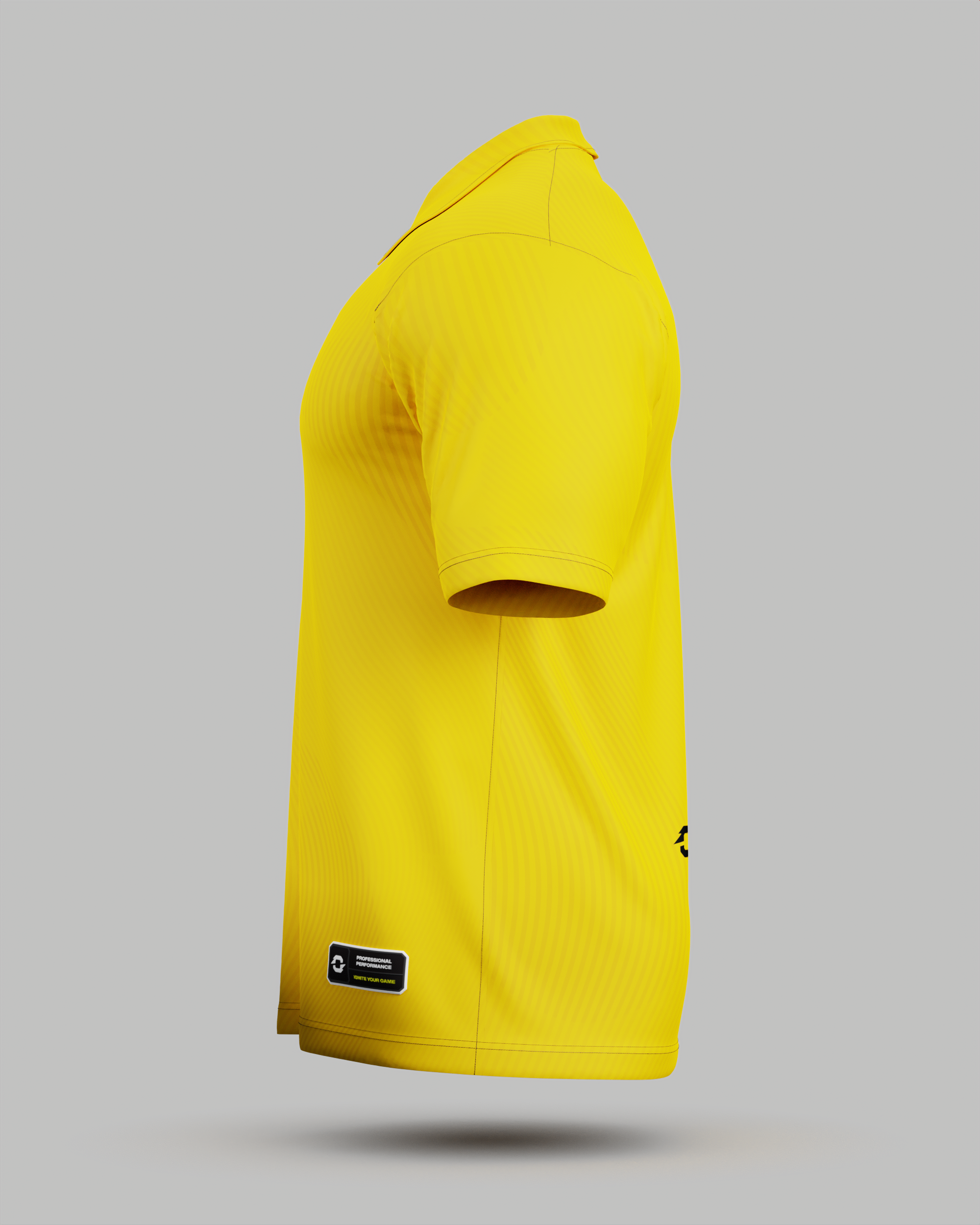 Eclipse 3 Button Polo Collar Jersey