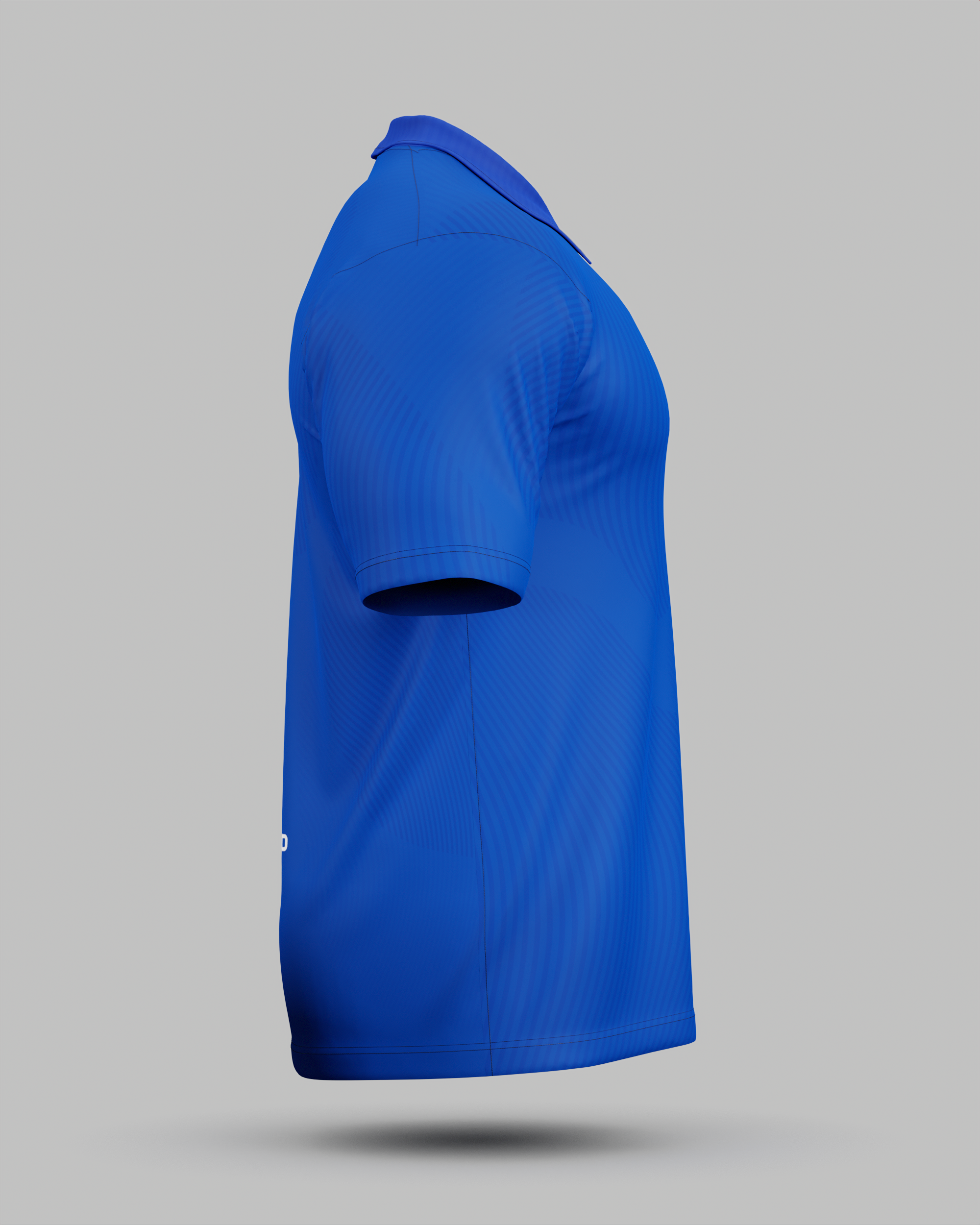Eclipse 3 Button Polo Collar Jersey With Pocket