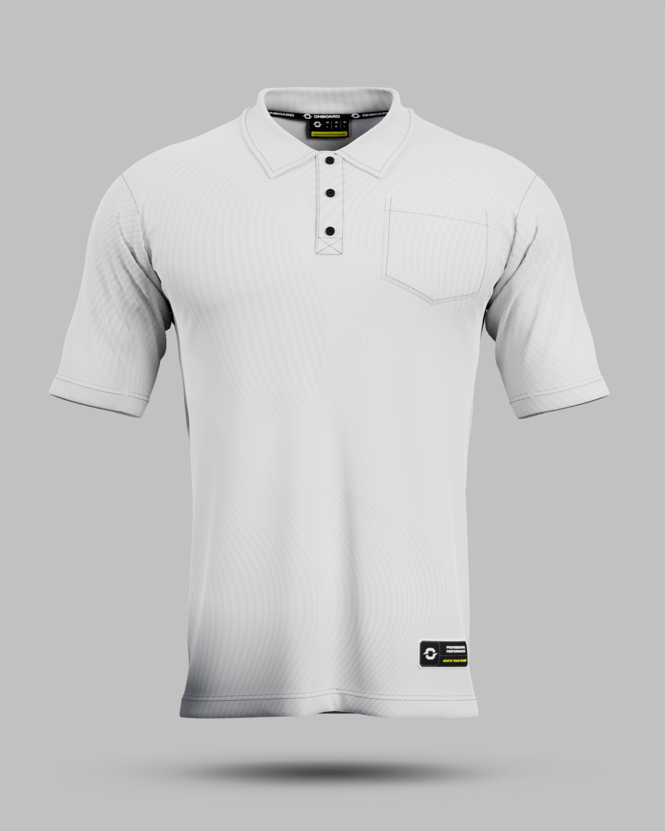 Youth Eclipse 3 Button Polo Collar Jersey With Pocket - Onboard Sportswear
