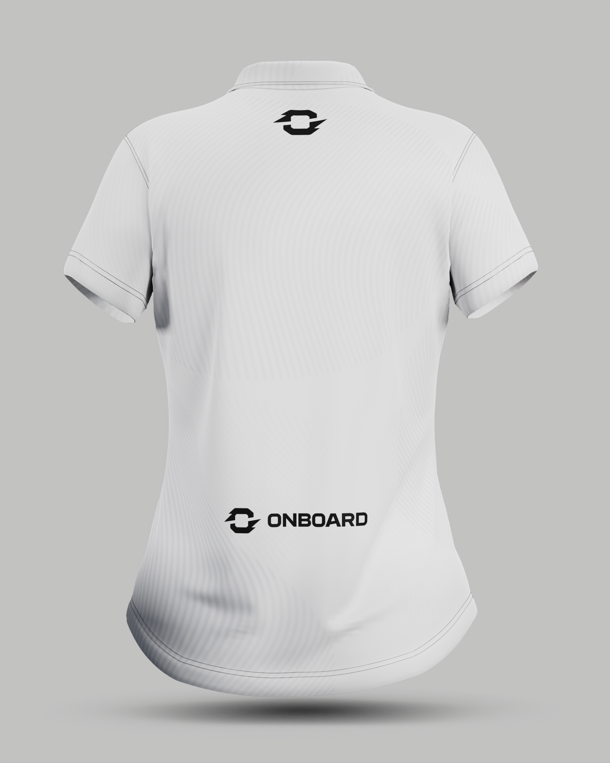 Womens Eclipse 1/4 Zip Polo Collar Jersey
