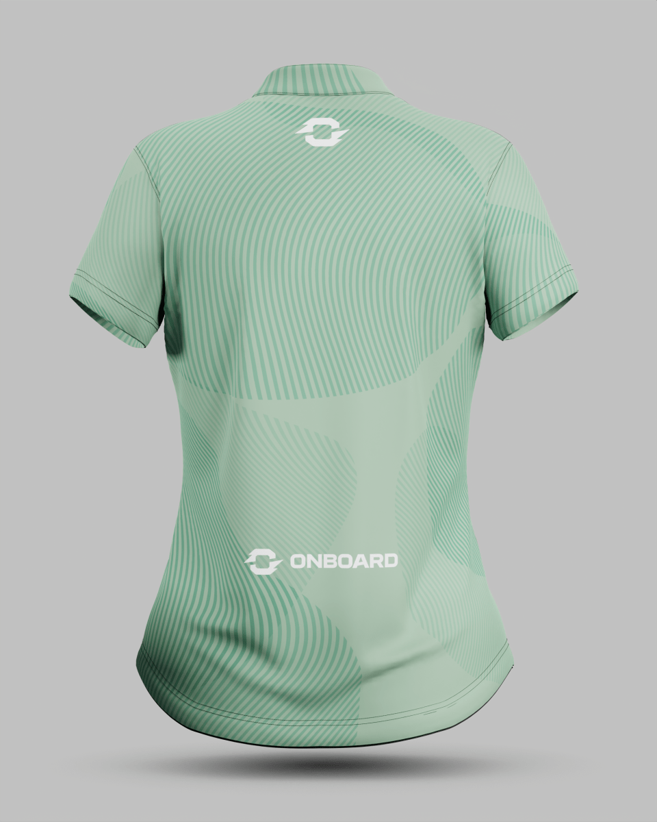 Womens Eclipse 1/4 Zip Pro Collar Jersey - Onboard Sportswear