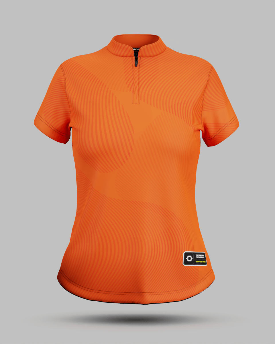 Womens Eclipse 1/4 Zip Pro Collar Jersey - Onboard Sportswear