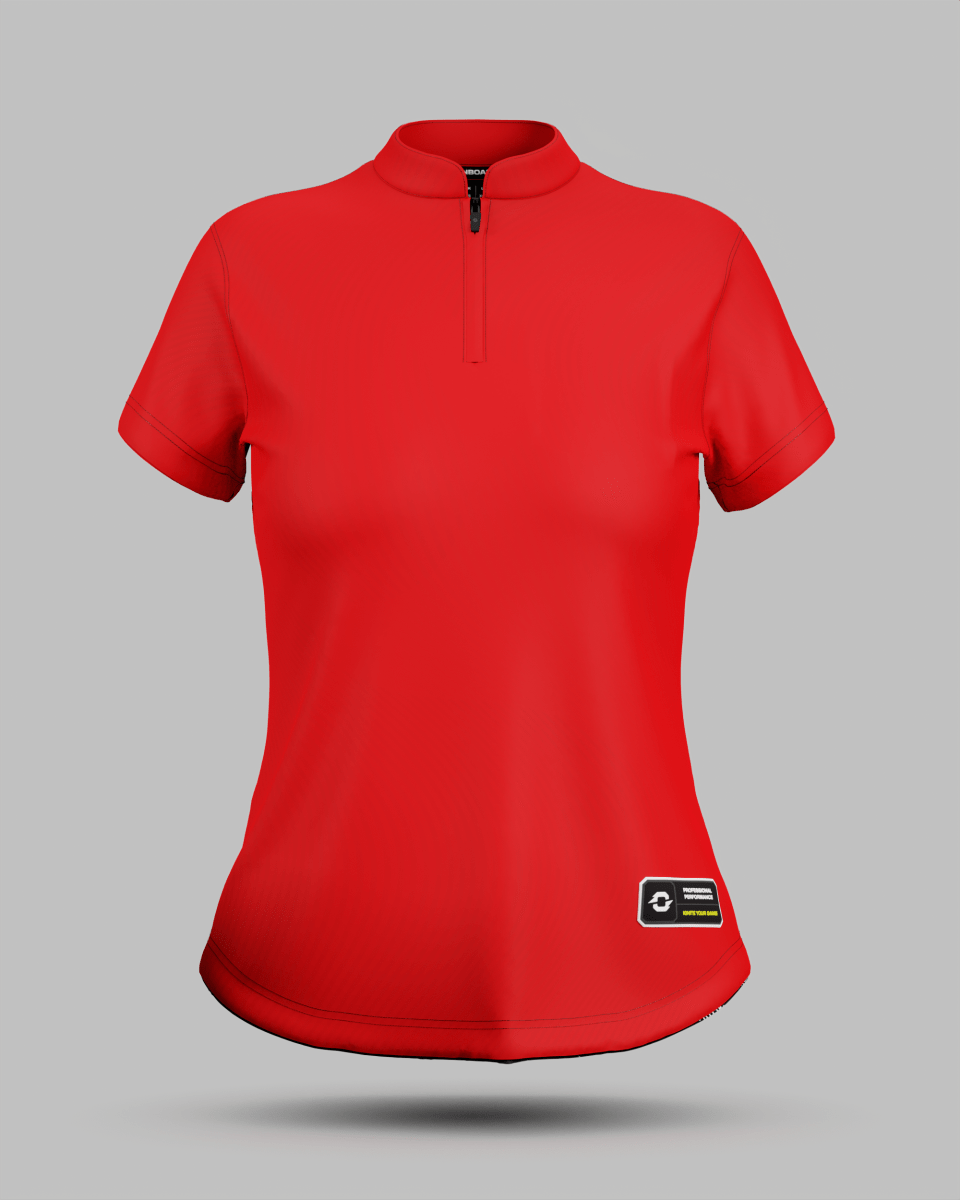 Womens Eclipse 1/4 Zip Pro Collar Jersey - Onboard Sportswear