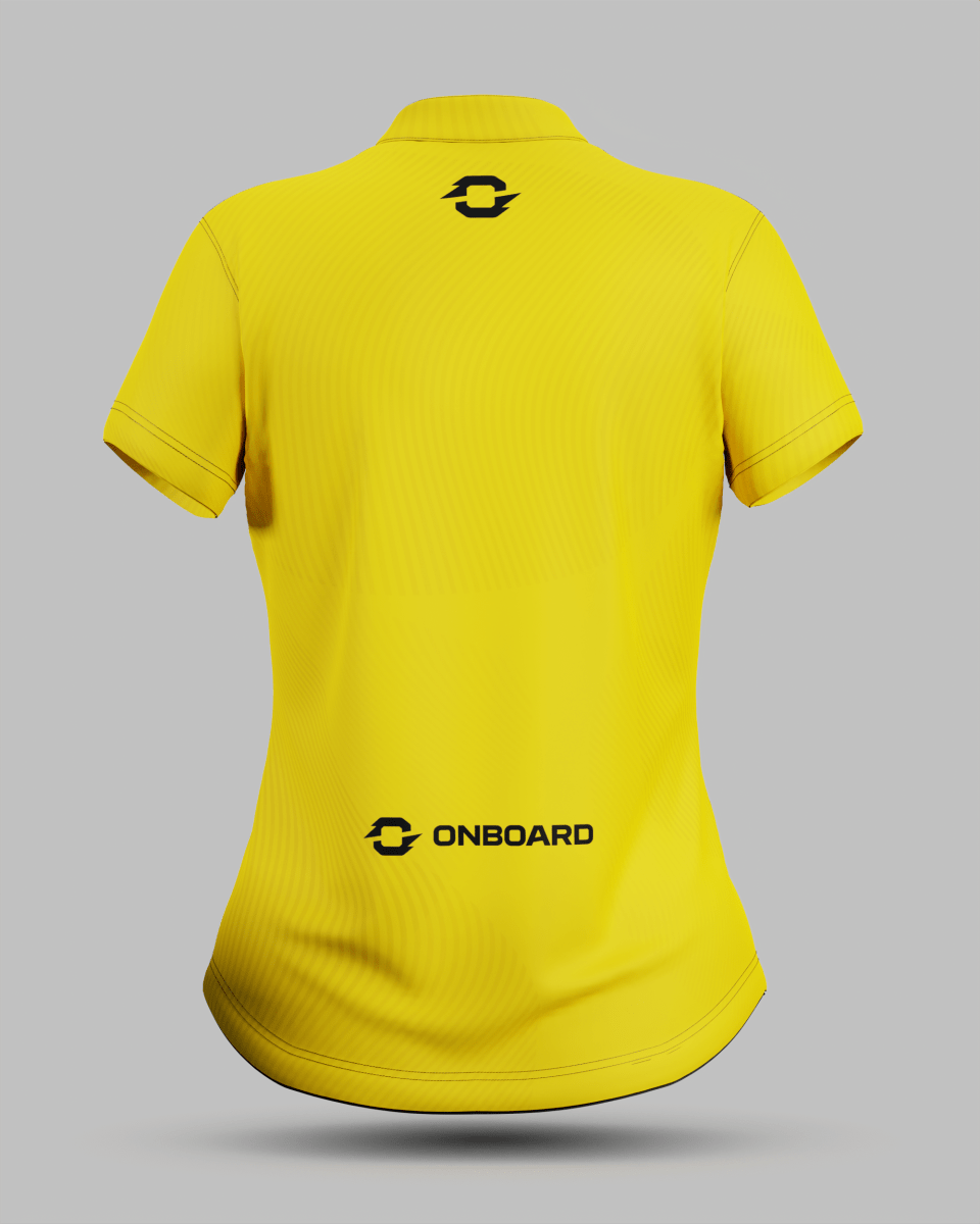 Womens Eclipse 1/4 Zip Pro Collar Jersey - Onboard Sportswear
