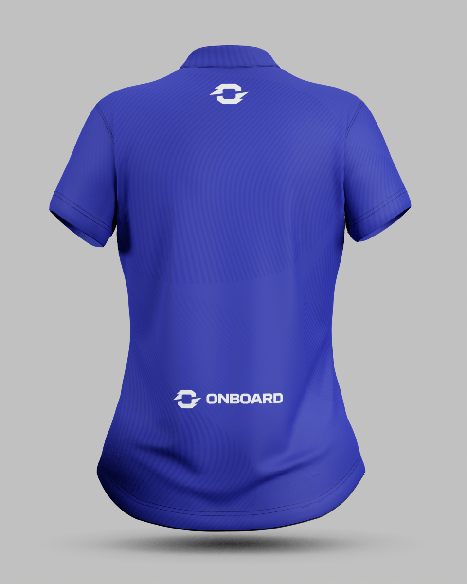 Womens Eclipse 1/4 Zip Pro Collar Jersey - Onboard Sportswear
