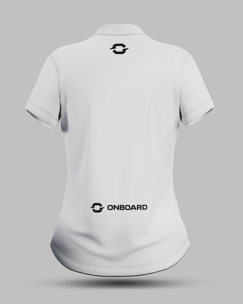 Womens Eclipse 1/4 Zip Pro Collar Jersey - Onboard Sportswear
